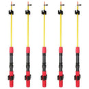 5 Sets Fishing Rod Storage Clip Storage Holders Fishing Rod Storage Rack W