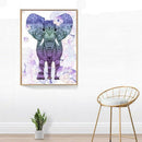 Diy Diamond Painting Full Round Animal Diamond Embroidery Cross-Stitch Elep