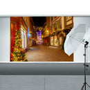 Christmas Street Photography Background Cloth Backdrop Photographic Props