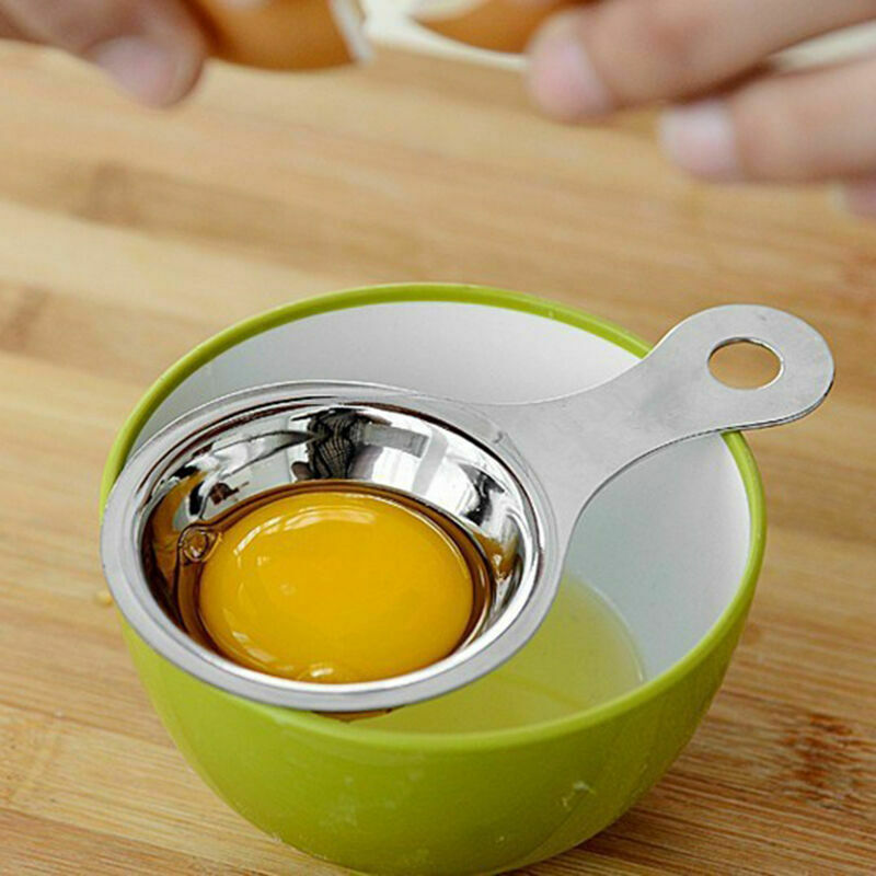 Stainless Steel Egg White Egg Yolk Separator Tool Kitchen Tool W6W2