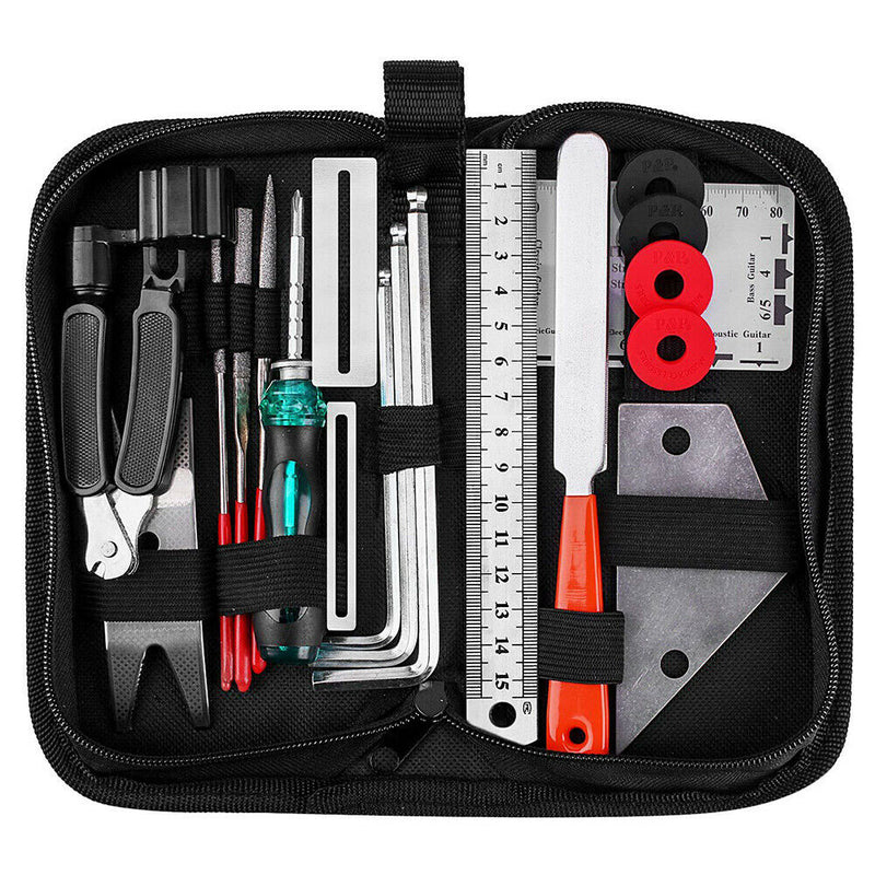 Portable Stainless Steel Guitar Cleaning and Maintenance tool set Newest Useful