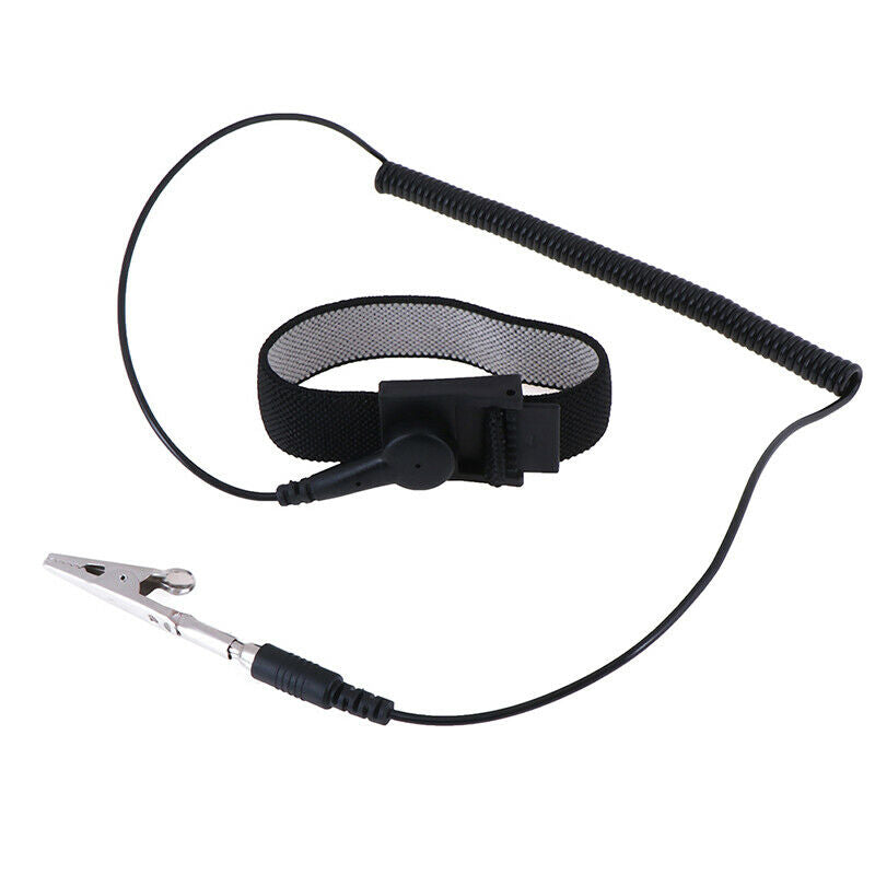 Adjustable Anti-static ESD Strap Antistatic Grounding Bracelet Wrist Band Too Bj