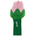 Golf Wood Driver Head Cover Protection Headcover - Pink Rose Flower Shape