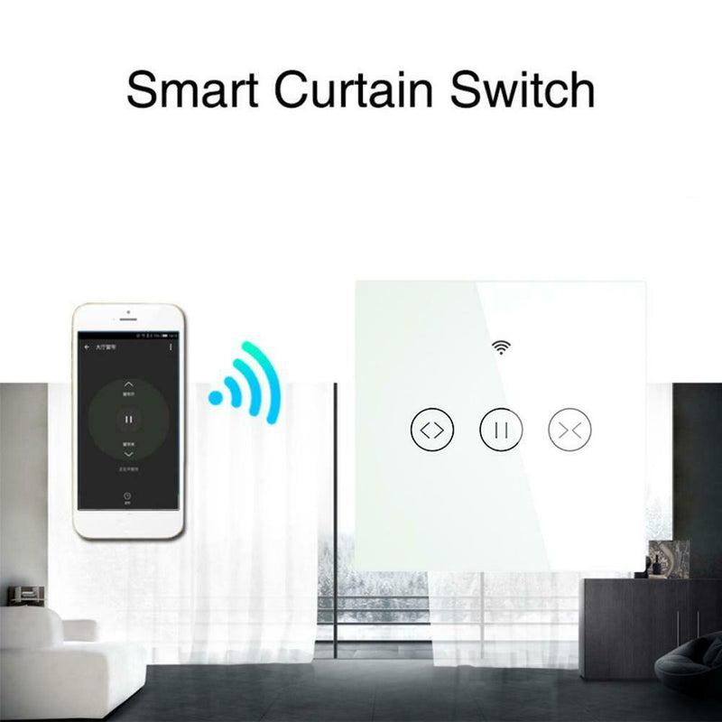 Electric Motorized Curtain Blind Roller Shutter WiFi Smart Curtain Switch