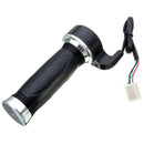 Universal Brand Black Electric Scooter Bike Throttle Grip 12V 24V 36V 48V-_