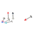 100pcs Body Eyebrow Navel Belly Lip Piercing Jewelry Tongue Nose Bar  OZ