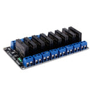 5v 8 Channel OMRON SSR G3MB-202P Solid State Relay Module For Arduino