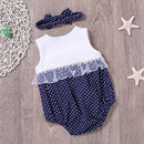 2Pcs/Set Baby Girl Clothing Newest Newborn Baby Girl Princess Lace Bodysuit