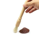 2 Pcs Coffee Grinder Cleaning Brush Wood Dusting Brush for Espresso StationsA9K6