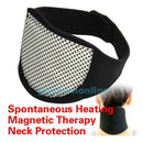 Magnetic Therapy Neck  Spontaneous Heating Headache Belt Neck Massager Collar ~