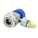 Quick Connector Set Air Conditioner High Low Fluorine Auto Car