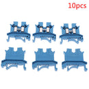 10Pcs Blue UK-2.5B Terminals Universal Class Connector Screw Terminal BX