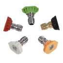 5Pcs Pressure Washer Spray Nozzles 1/4 Quick Connection Spray Tip Set (4.0