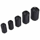 20 Pieces Clip-on Ferrite Ring Core RFI EMI Noise Suppressor Cable Clip for