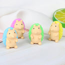 Funny Durable Hedgehog Pencil Eraser School Student Stationery Supplies Gift. JR