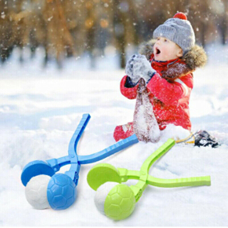 Cute Football Snowball Clip Kids Winter Outdoor Sports Snow Sand Mold Fight To-