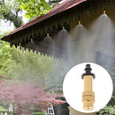 1pcs Micro Drip Irrigation Misting Brass Nozzle Garden Spray Cooling PartsB Kw