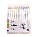 10Pcs DIY Paint Pens Art Metal Marker Double-Sided Highlighter Pens Marker