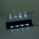 LED Waterproof Number Doorplate Solar Lamp Outdoor House Indicating Lights