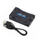 1080p Scart to HDMI Converter Video Audio AV Adapter for HDTV DVD Player
