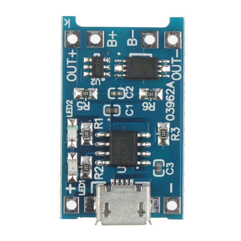 5 pcs Micro USB 5V 1A 18650 Lithium Battery Charger Module Charging BoardJ Gw