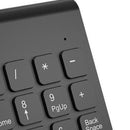 Wireless 2.4GHz 18 Keys Number Pad Numeric Keypad Keyboard for Laptop PC &  Q5W7