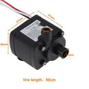 12V Silent Brushless Computer Water Cooling Mini Water Circulation Pump