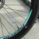 8X Bike Bicycle Car Wheel Motorcycle Tire Cap Neon Lamp LED Flash Light U