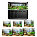 Aquarium Background Forest Poster Fish Tank Wallpaper Ornament 61x30cm