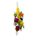 Bird Chewing Toys Natural Straw for Medium Parrots and Birds Like Amazon,African