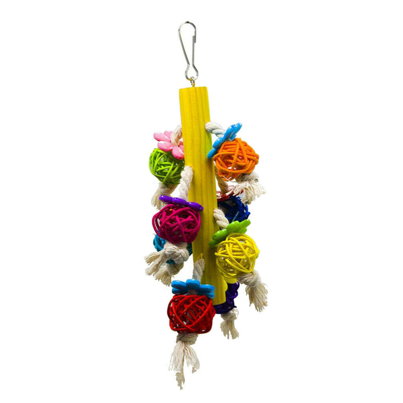 Bird Chewing Toys Natural Straw for Medium Parrots and Birds Like Amazon,African