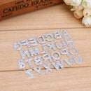 26pcs Carbon Steel Letters Cutting Dies Stencils DIY Scrapbooking Photo Decor