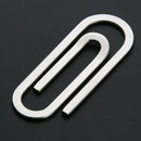 Stainless Steel Metal Money Clips Paper Clip Holder Folder
