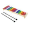 1 Pack Xylophone Sound Brick Colorful 15 Keys Mini Glockenspiel for Children