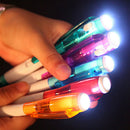 2Pc Multifunctional School Office Supply Ballpoint Pen With LED Light Intriguing