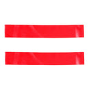 2Pcs Indoor Red Resistance Band Exercises Bands Pull Ups Gym Latex Rehab