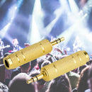3.5mm Male to 6.5mm Female Stereo Mic Audio Headphone Jack Adapter Converter_kz