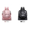 Women'S Shoulder Backpack Soft Leather Sweet Lady Bow Casual Travel Backpac U5E6