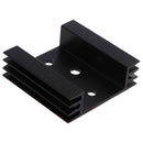 2Pcs 45x45x14mm TO3 Transistor Heat Sinks TO-3 Black Amumin%PJ Gw