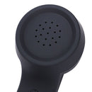 Bluetooth Mic Headphones Black Retro Phone Handset Mic Speaker Phone Call k I6K9