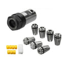 7Pcs ER11 1-7mm Spring Collets with ER11A 5mm Motor Shaft Holder Extension  X9L1