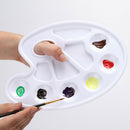 Acrylic Mixing Paint Draw Nail Art Watercolor Plastic Paint tray 1 piece