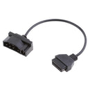 OBD1 7-Pin To OBDII 16 Pin Car Diagnostic Tool  Connector Cable For Ford EFI