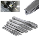 7Pcs 3mm-12mmm HSS Nitriding Metric Spiral Flute Screw Drill Thread Tap M3-M12