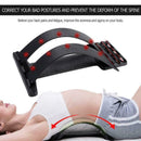 Lumbar Support Back Massage Stretcher Fitness Relax Stretch Mate Y8S6