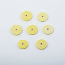 16Pcs Round Shape Alto Saxophone Flute Pads Musical Instrument Accessories Delux