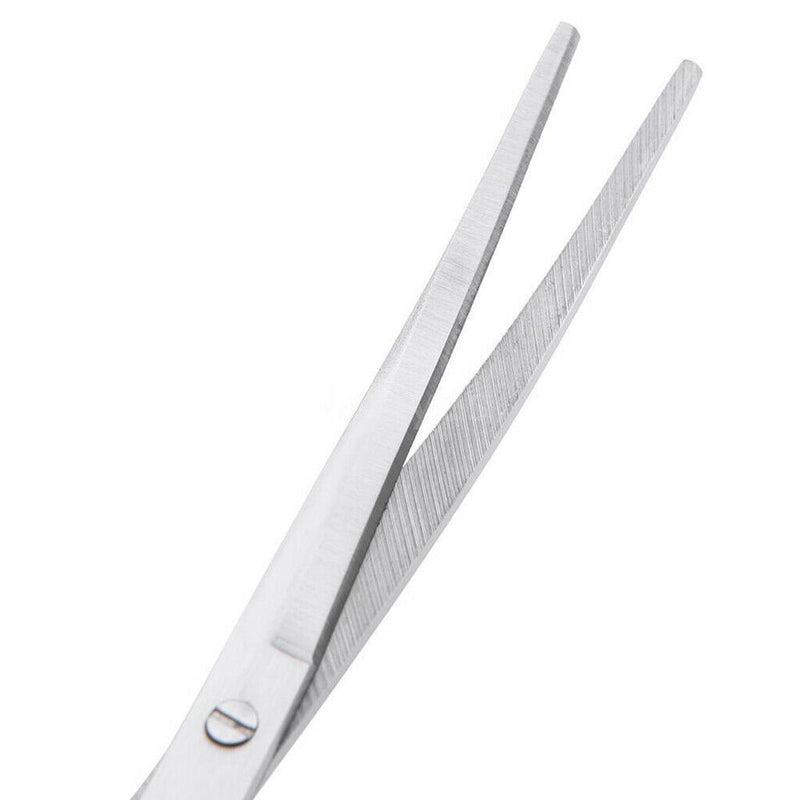 Set of 2, Stainless Steel Curved Forceps 27cm Tweezer & 25cm Scissor Aquarium