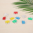 10-30A Trendy Car Fuse Insurance Pieces Set Durable Zinc Alloy Safety Film OS