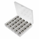 Bobbins Spool Metal Case With 25 Grid Storage Case Box for Brother Janome S
