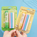 Lovely Rubber Press Erasers Pen Shape Erasers Students Stationery New